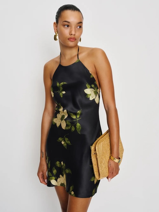 Reformation Dresses & Skirts - Reformation Jennis Silk Dress In Mood For Love, NWOT, NEVER WORN, NO FLAWS.